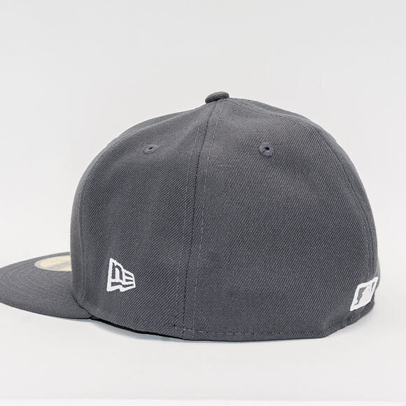 Kšiltovka New Era 59FIFTY New York Yankees League Basic Dark Grey / WHite