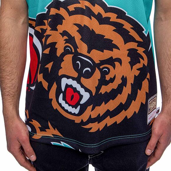 Dres Mitchell & Ness tank top Vancouver Grizzlies teal Big Face Jersey