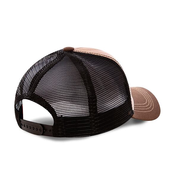 Kšiltovka Capslab - Trucker Looney Tunes - The Roadrunner v.2 Trucker Sand / Brown