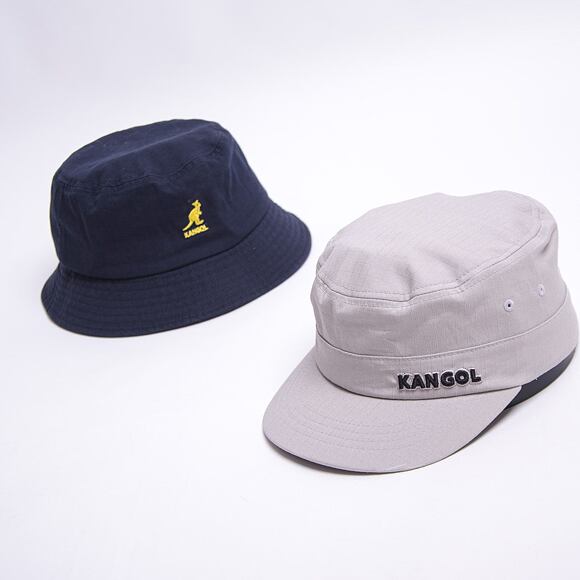 Kšiltovka Kangol Ripstop Army Cap Grey