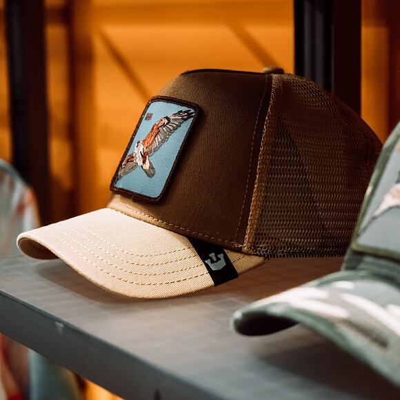 Kšiltovka Goorin - Trucker High In The Sky - Brown
