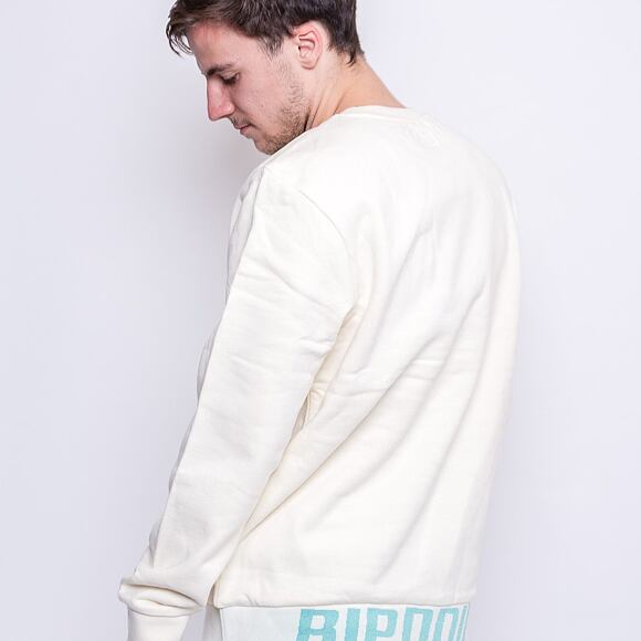 Mikina RIP N DIP Open Mind Crewneck Sweater Natural