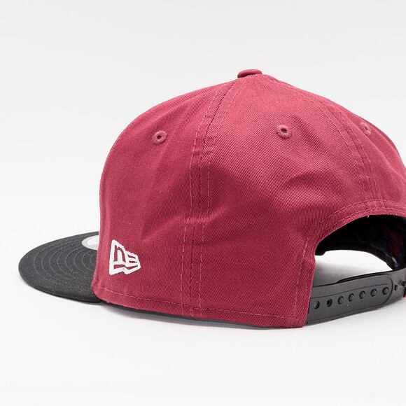 Kšiltovka New Era 9FIFTY MLB Color Block New York Yankees Snapback Cardinal / Black