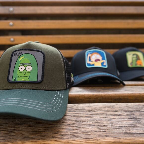 Kšiltovka Capslab Trucker (RICK AND MORTY) Pickle Rick