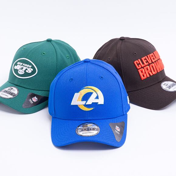 Kšiltovka New Era 9FORTY NFL The League 2020 Los Angeles Rams Strapback Team Color