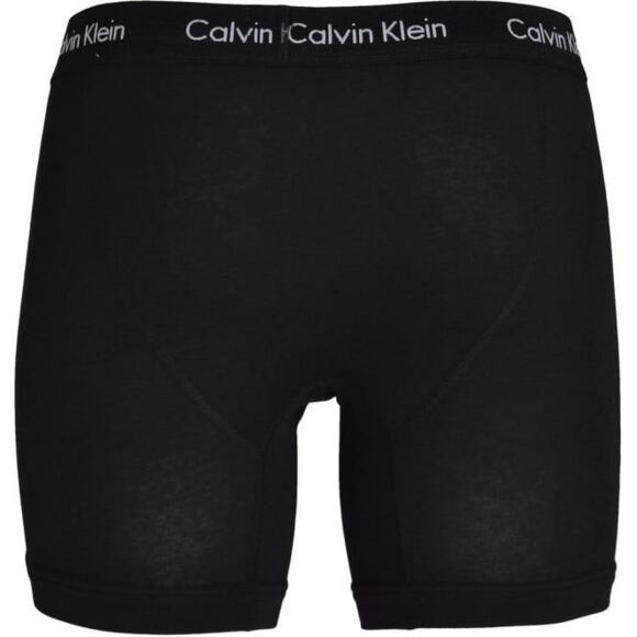 Boxerky Calvin Klein 3Pack Trunk Black/Black Classic Fit