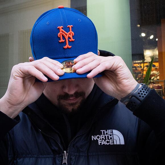 Kšiltovka New Era 59FIFTY MLB Authentic Performance New York Mets Fitted Team Color