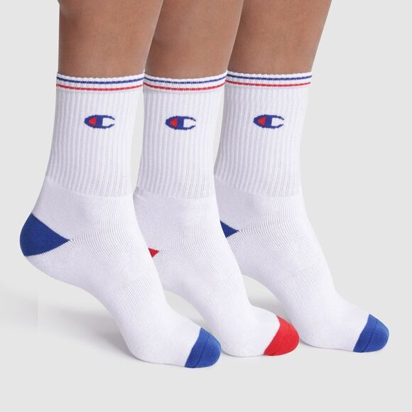 Ponožky Champion Classic Crew Socks 3-Pack CH000829-8LX