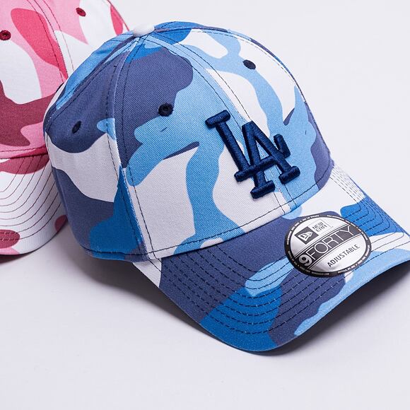 Kšiltovka New Era 9FORTY MLB Camo Pack Los Angeles Dodgers Strapback Navy