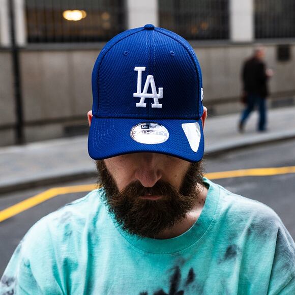 Kšiltovka New Era 39THIRTY MLB Diamond Era Los Angeles Dodgers Dark Royal Blue