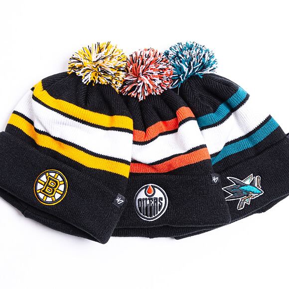 Kulich '47 Brand NHL Edmonton Oilers Wayland Cuff Knit Black