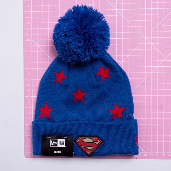 Dětský kulich New Era CY star Bobble Knit Superman