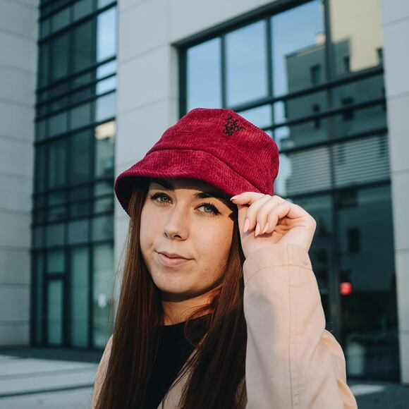 Klobouk HUF 1984 Cord Bucket Bloodstone
