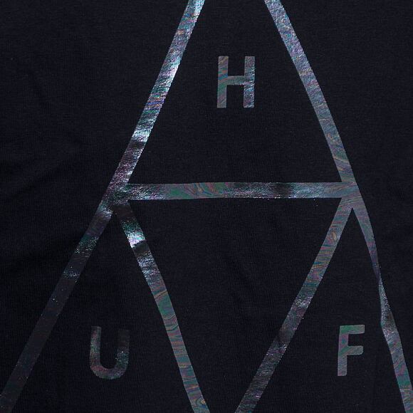 Triko HUF Holoshine Foil TT T-Shirt Black