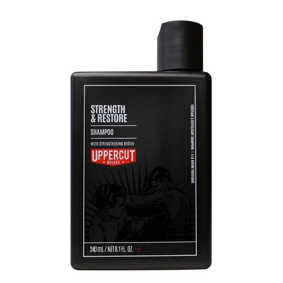 Šampón na Vlasy Uppercut Deluxe SHAMPOO STRENGTH & RESTORE 240ml