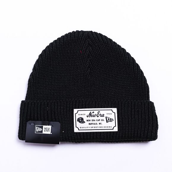 Kulich New Era Patch Short Cuff Beanie Black