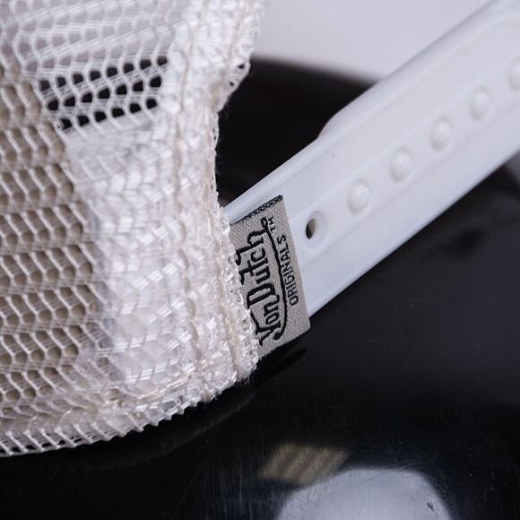 Kšiltovka Von Dutch Russel Trucker Corduroy Black/White
