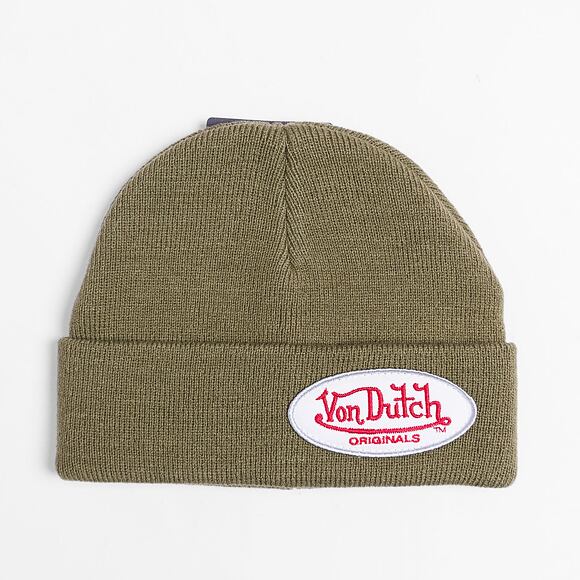 Kulich Von Dutch Conny Beanie Acryl Khaki