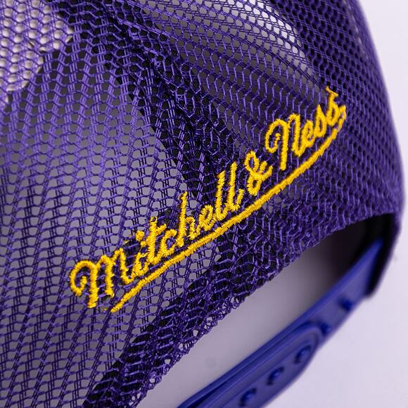 Kšiltovka Mitchell & Ness NBA Billboard Trucker Snapback Los Angeles Lakers Purple