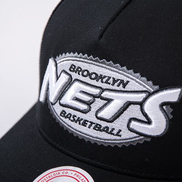 Kšiltovka Mitchell & Ness NBA Team Seal Trucker Nets Black