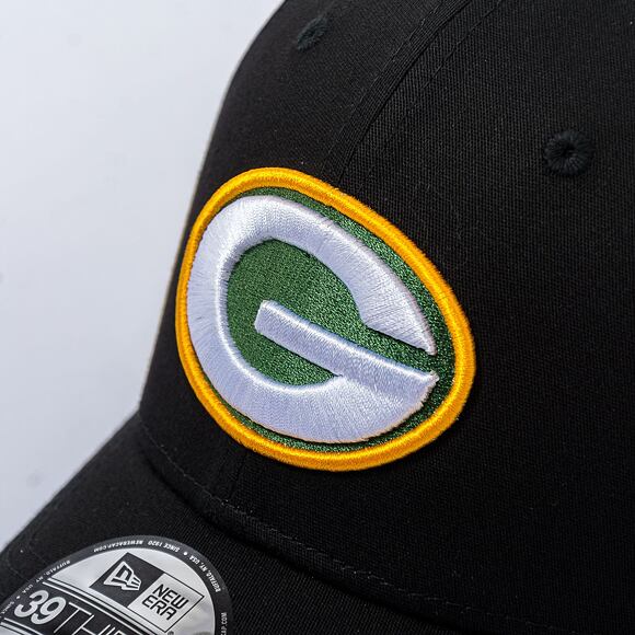 Kšiltovka New Era 39THIRTY NFL Comfort Green Bay Packers Black / Dark Green