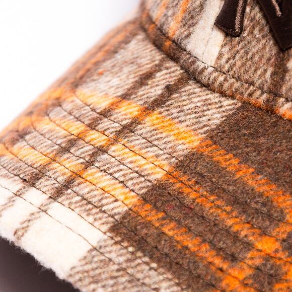 Kšiltovka New Era 9FORTY MLB Check New York Yankees Dark Brown / Black