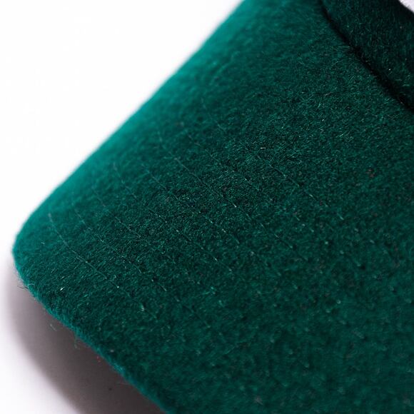 Kšiltovka New Era 9FORTY MLB Melton Wool Essential Los Angeles Dodgers Dark Green / White
