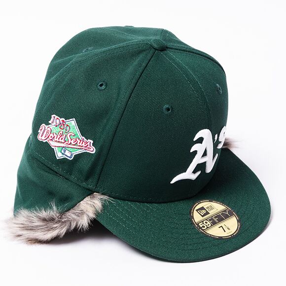 Kšiltovka New Era 59FIFTY MLB WS 5 Downflap Oakland Athletics Team Color
