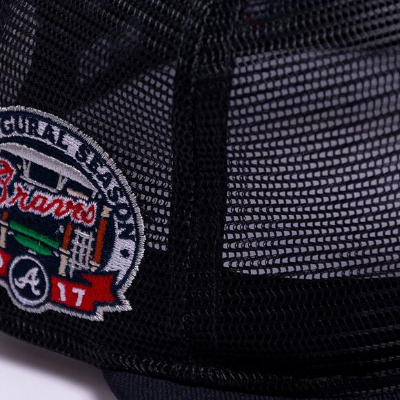 Kšiltovka New Era 59FIFTY MLB Mesh Patch Atlanta Braves Navy