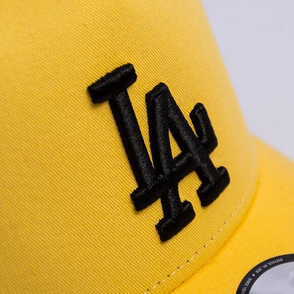 Kšiltovka New Era 9FORTY A-Frame Trucker MLB League Essential Los Angeles Dodgers Pineapple / Black