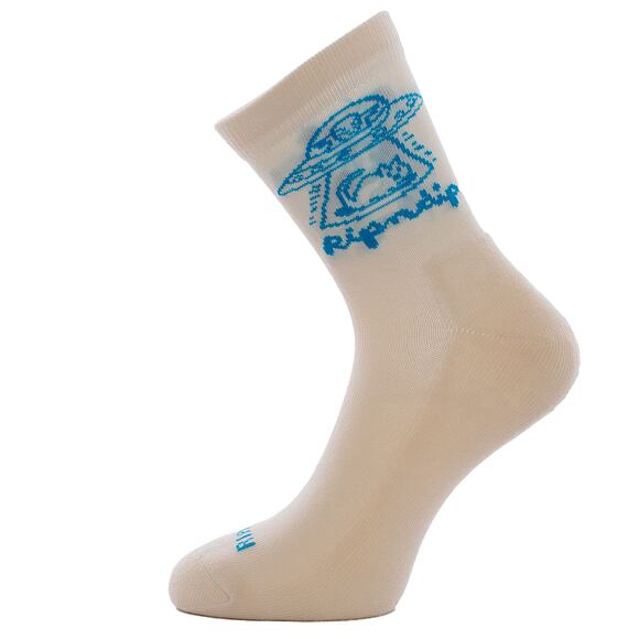 Ponožky Rip N Dip Blonded Mid Socks (Off White)