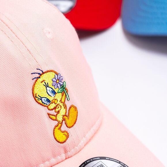 Dětská kšiltovka New Era 9FORTY Kids lt Tweety Bird - Pink Lemonade