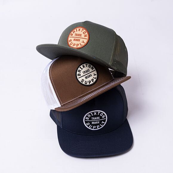 Kšiltovka Brixton Oath MP Trucker Hat - Olive Surplus/Olive Surplus