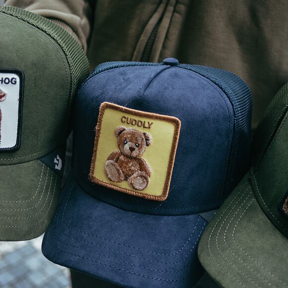Kšiltovka Goorin - Trucker - The Cuddly Bear - Navy