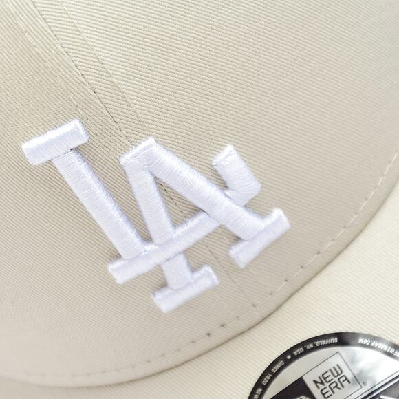 Kšiltovka New Era - MLB Essential 9FORTY - LA Dodgers - Stone / White