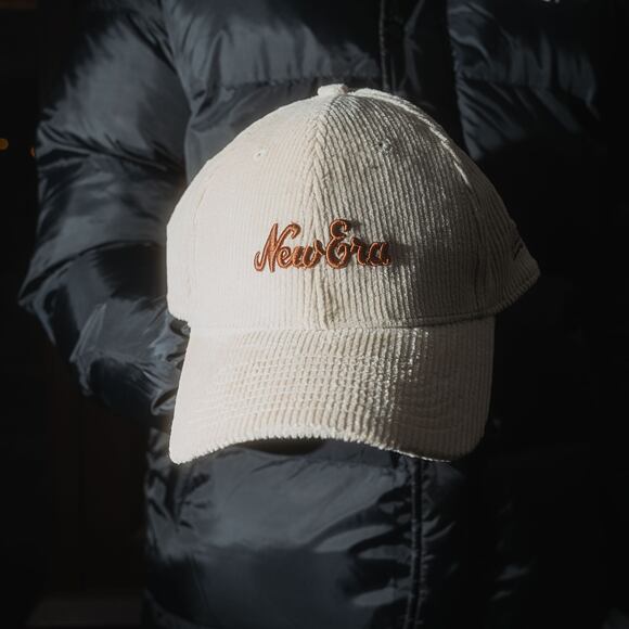 Kšiltovka New Era - 39THIRTY Script Cord - Stone / Brown