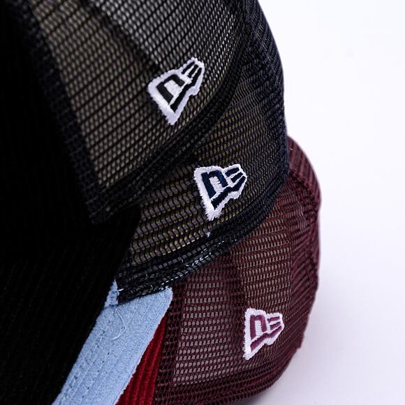 Kšiltovka New Era - Buffalo Patch Cord 9FORTY Trucker - Black