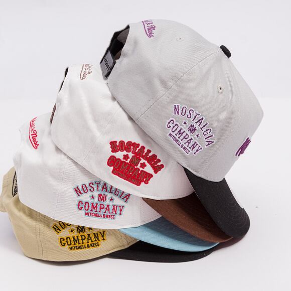 Kšiltovka Mitchell & Ness - Nostalgia Pro Crown - Sand/Baby Blue
