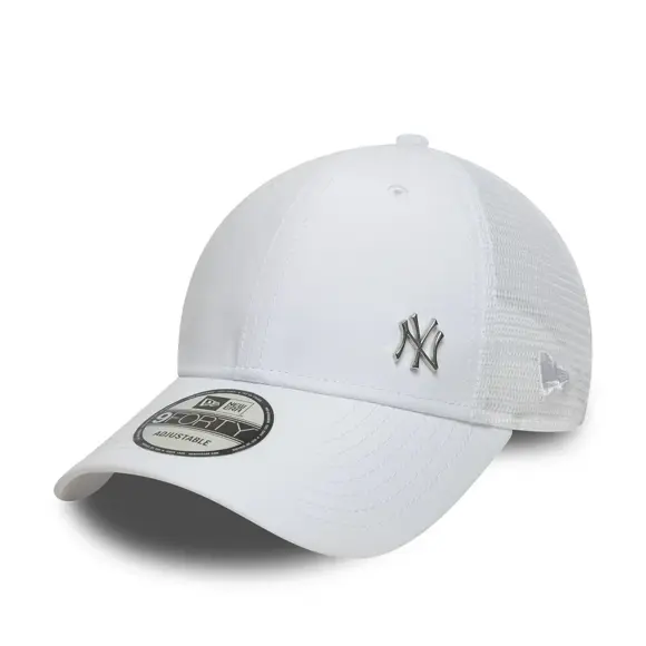 Kšiltovka New Era - MLB Flawless 9FORTY - NY Yankees - White