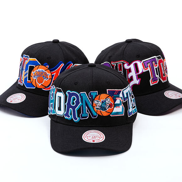 Kšiltovka Mitchell & Ness - NBA Hyper Type Pro Snapback HWC - Charlotte Hornets - Black