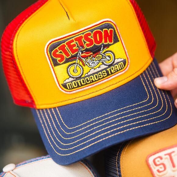 Kšiltovka Stetson Trucker Cap Motocross Team 28
