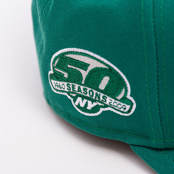 Kšiltovka New Era - NFL Anniversary Patch 9SEVENTY Stretch-Snap - NY Jets - Emerald Green