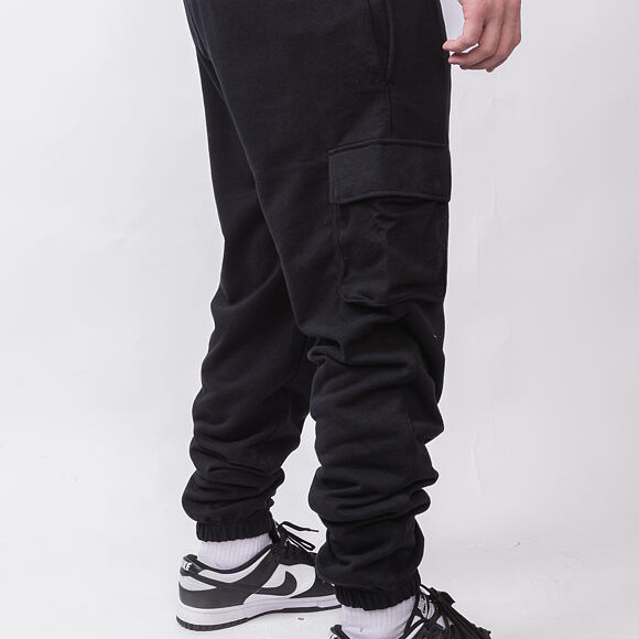 Kalhoty New Era - French-terry Cargo Sweatpants - Black