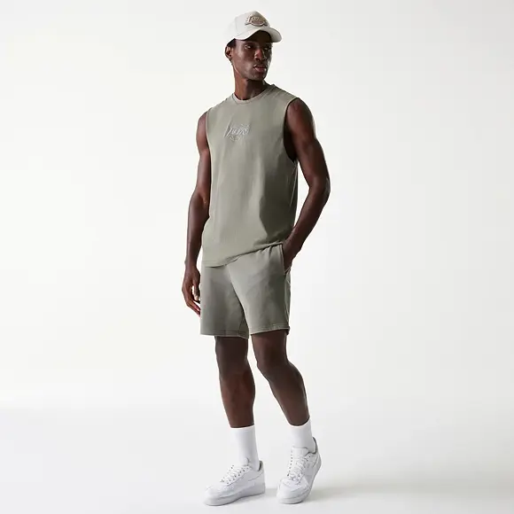 Kraťasy New Era - NBA Washed Shorts - LA Lakers - Grey