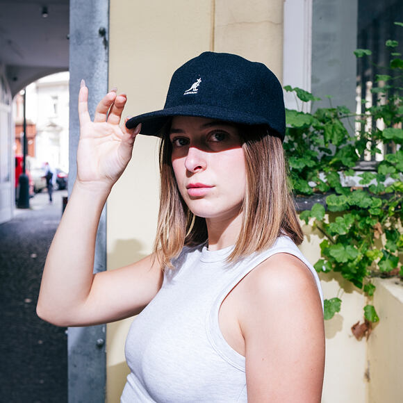 Kšiltovka Kangol - Wool Adj Links - Black