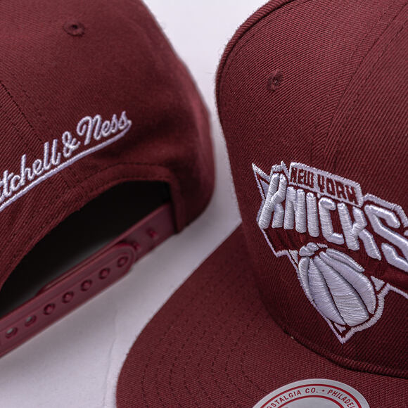 Kšiltovka Mitchell & Ness - NBA Fashion Basic Snapback - New York Knicks - Dark Purple