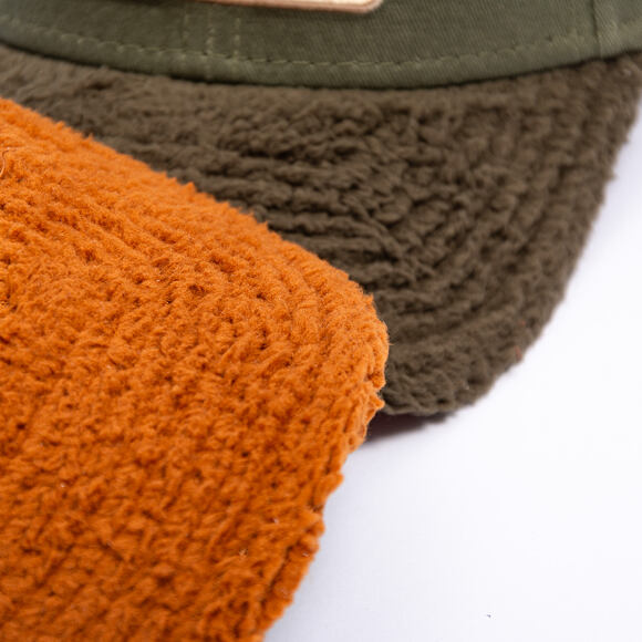 Dětská Kšiltovka New Era - Branded Kids Outdoor 9FORTY - Stone / Auburn