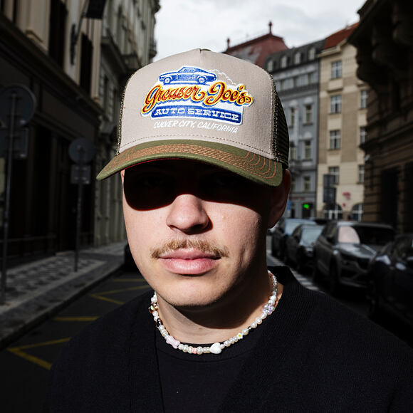 Kšiltovka Stetson - Trucker Cap Greaser Joe's by JJ Hats