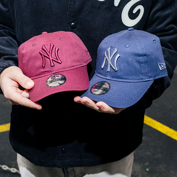 Dětská Kšiltovka New Era - MLB Essential 9TWENTY - NY Yankees - Burgundy