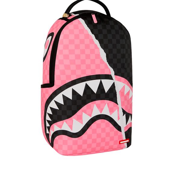 Batoh Sprayground Pink And Black Tear Sip Backpack